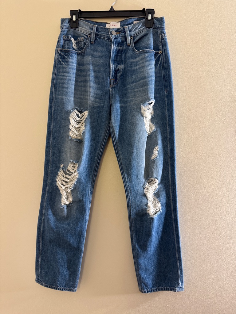 Frame Heritage Le Original Bellflower Rips Jeans